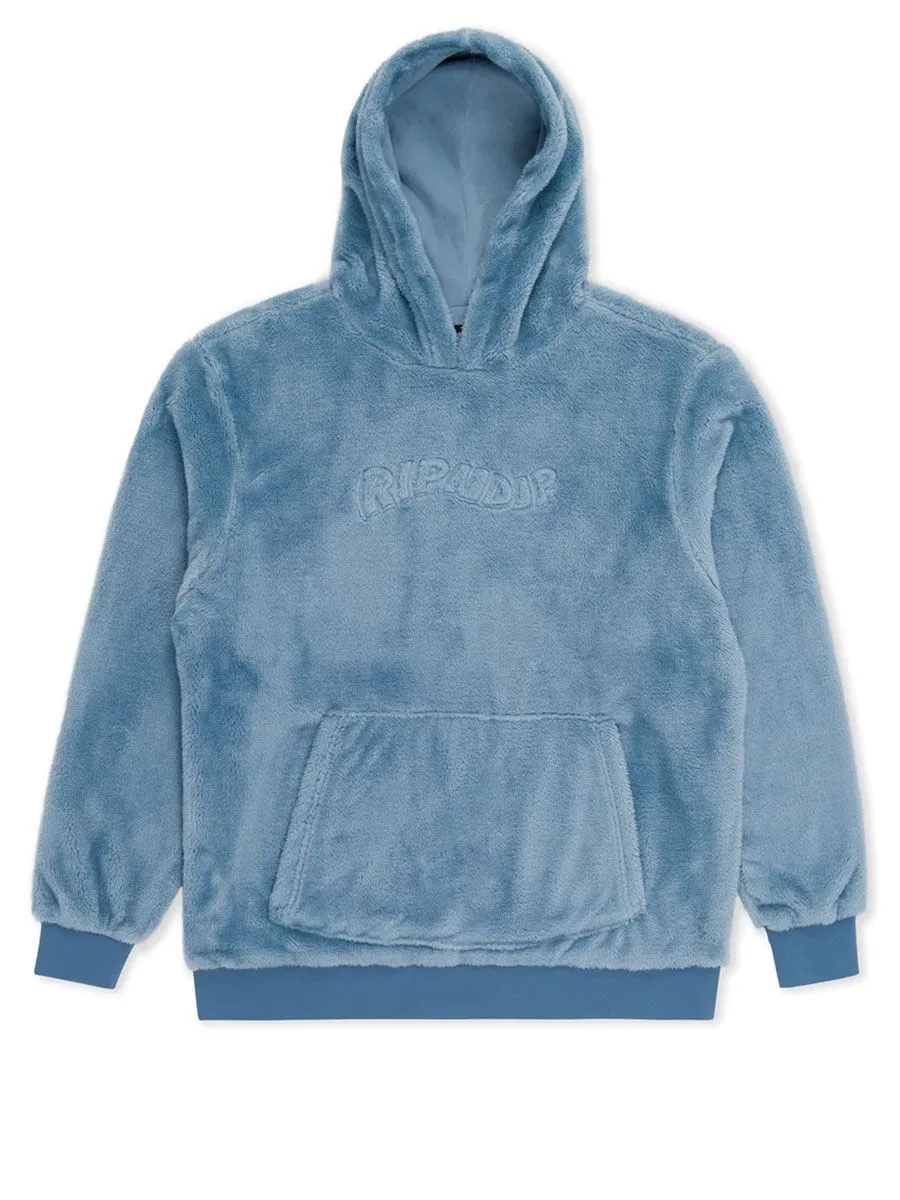 RIPNDIP Waves Sherpa Hoody - Light Slate