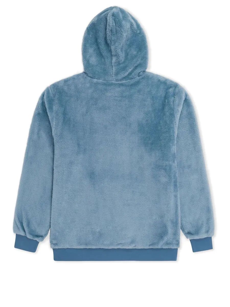 RIPNDIP Waves Sherpa Hoody - Light Slate