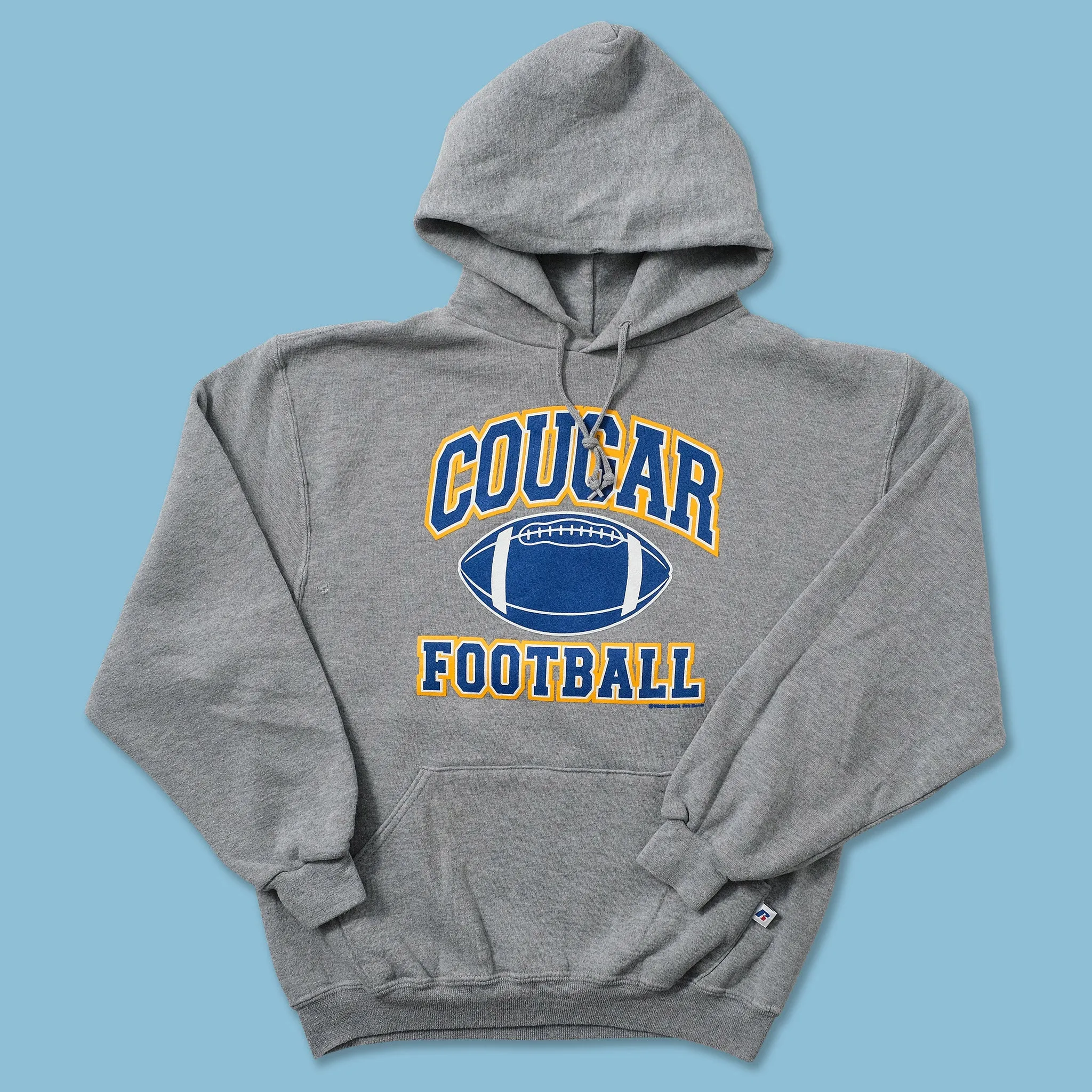 Russell Athletic Cougar Football Hoody Medium