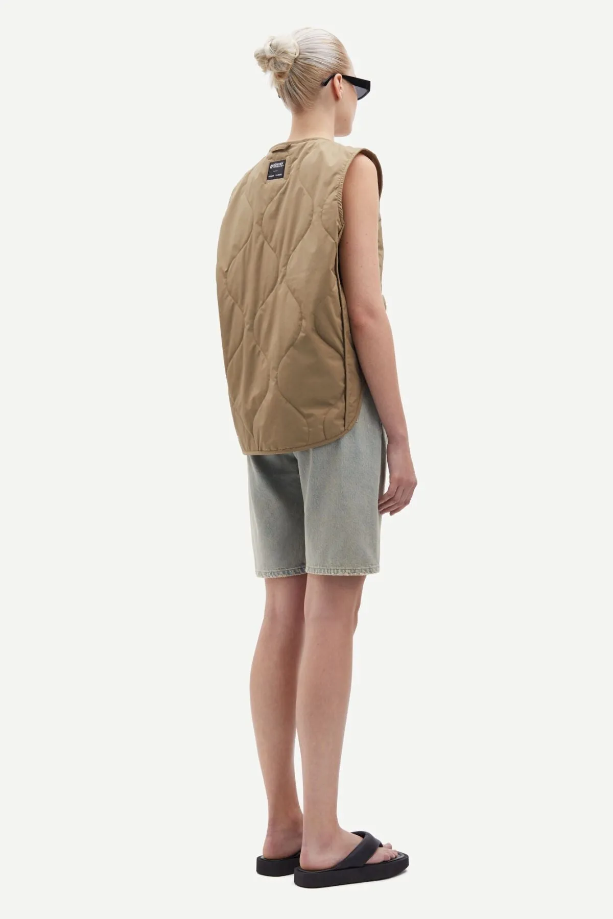 Samse Samse Saya Vest - Lead Grey