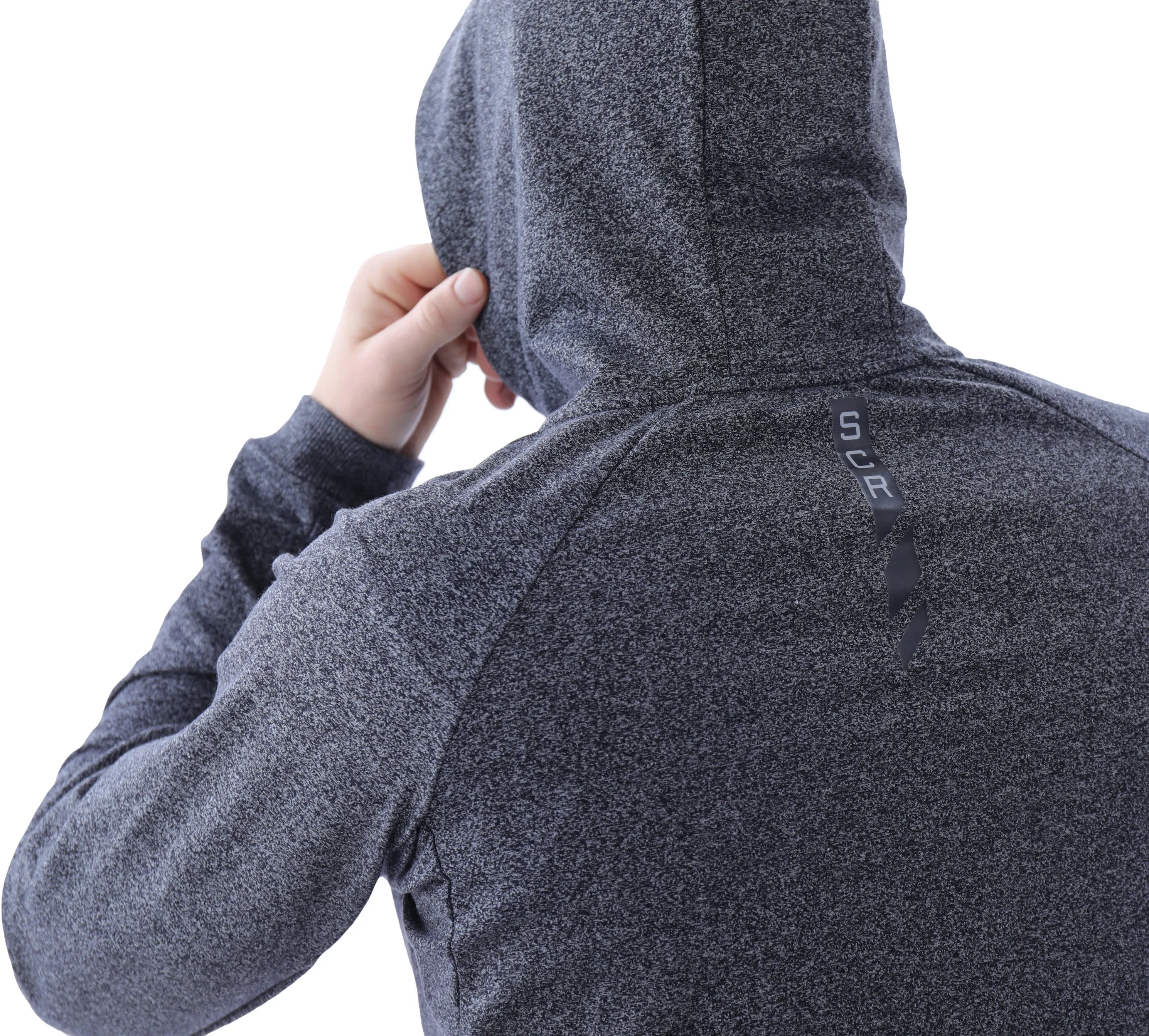 SCR Sportswear's Men's Cool Hooded Sweatshirt with HYDROFREEZE X Technology