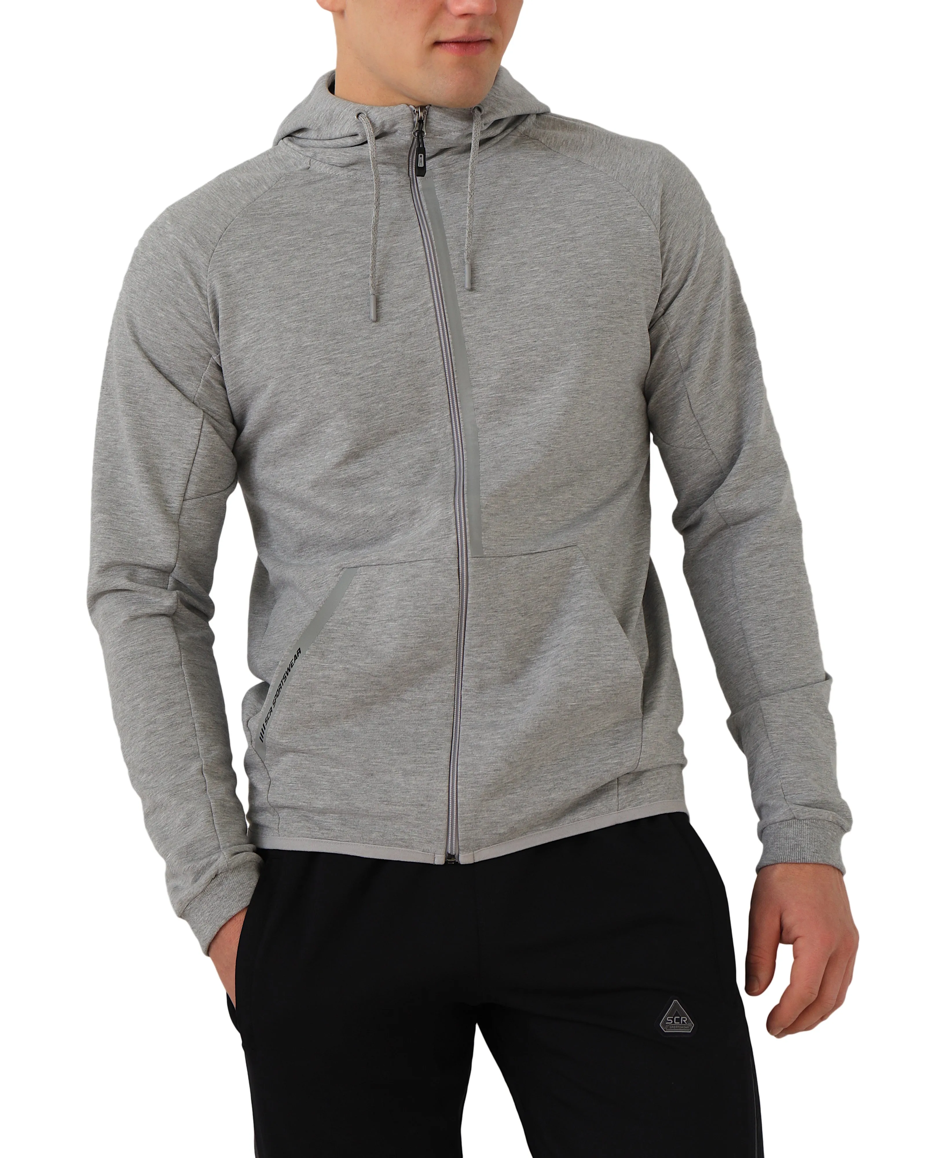 SCR Sportswear's Men's Cool Hooded Sweatshirt with HYDROFREEZE X Technology