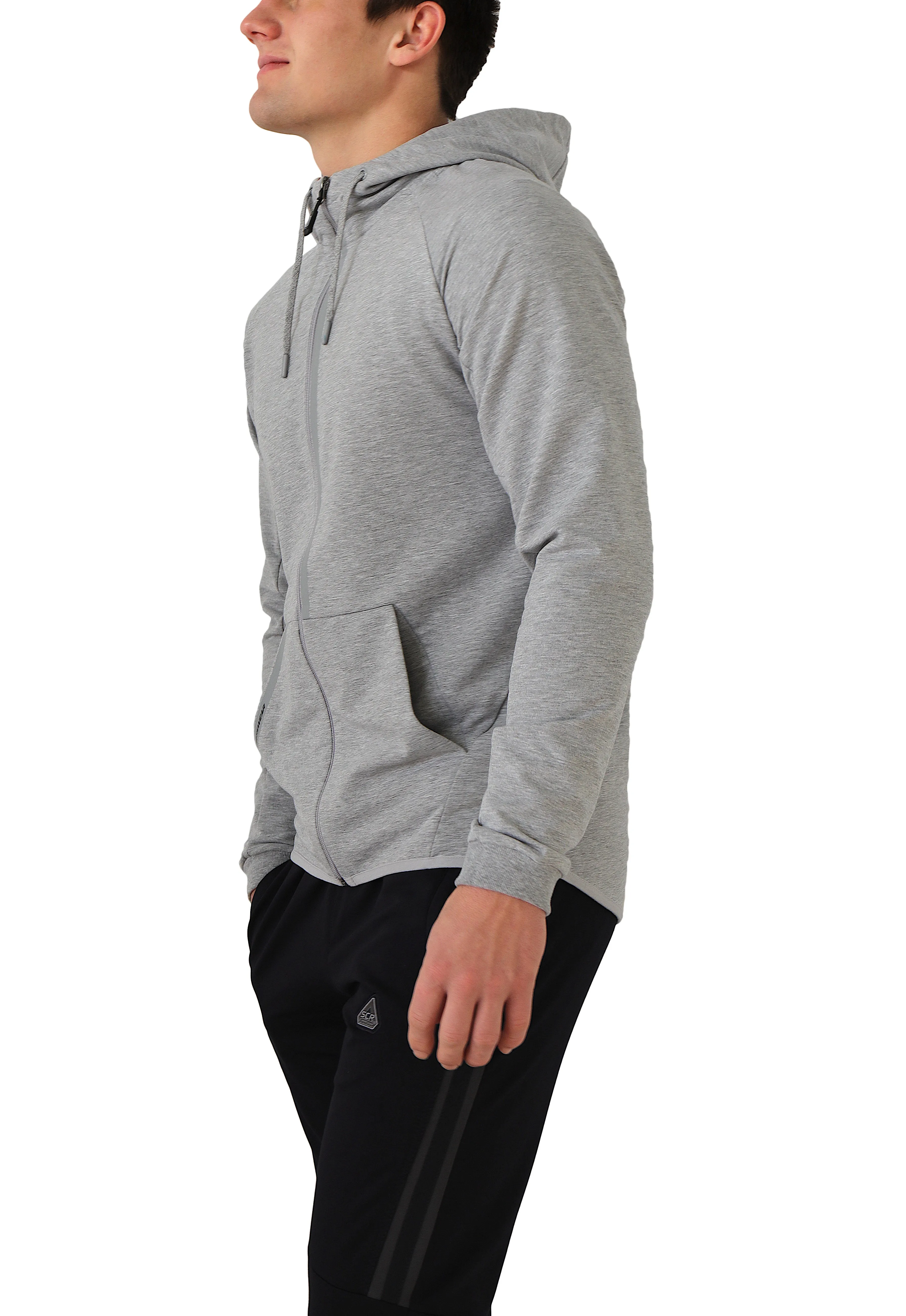 SCR Sportswear's Men's Cool Hooded Sweatshirt with HYDROFREEZE X Technology