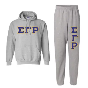 Sigma Gamma Rho Hoodie and Sweatpants, Package Deal - TWILL