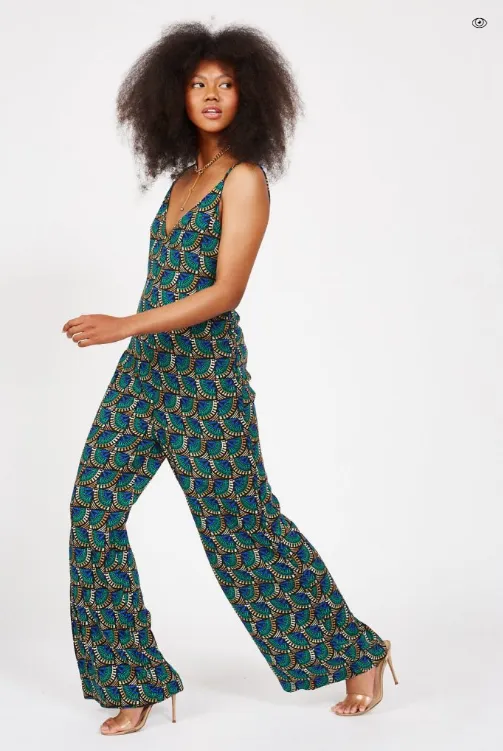 Silk & Salt Dangerously Jumpsuit Print