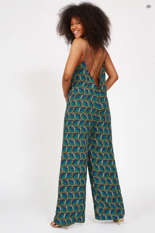 Silk & Salt Dangerously Jumpsuit Print