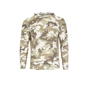 Simms SolarFlex Hoody Print - Woodland Camo Sandbar