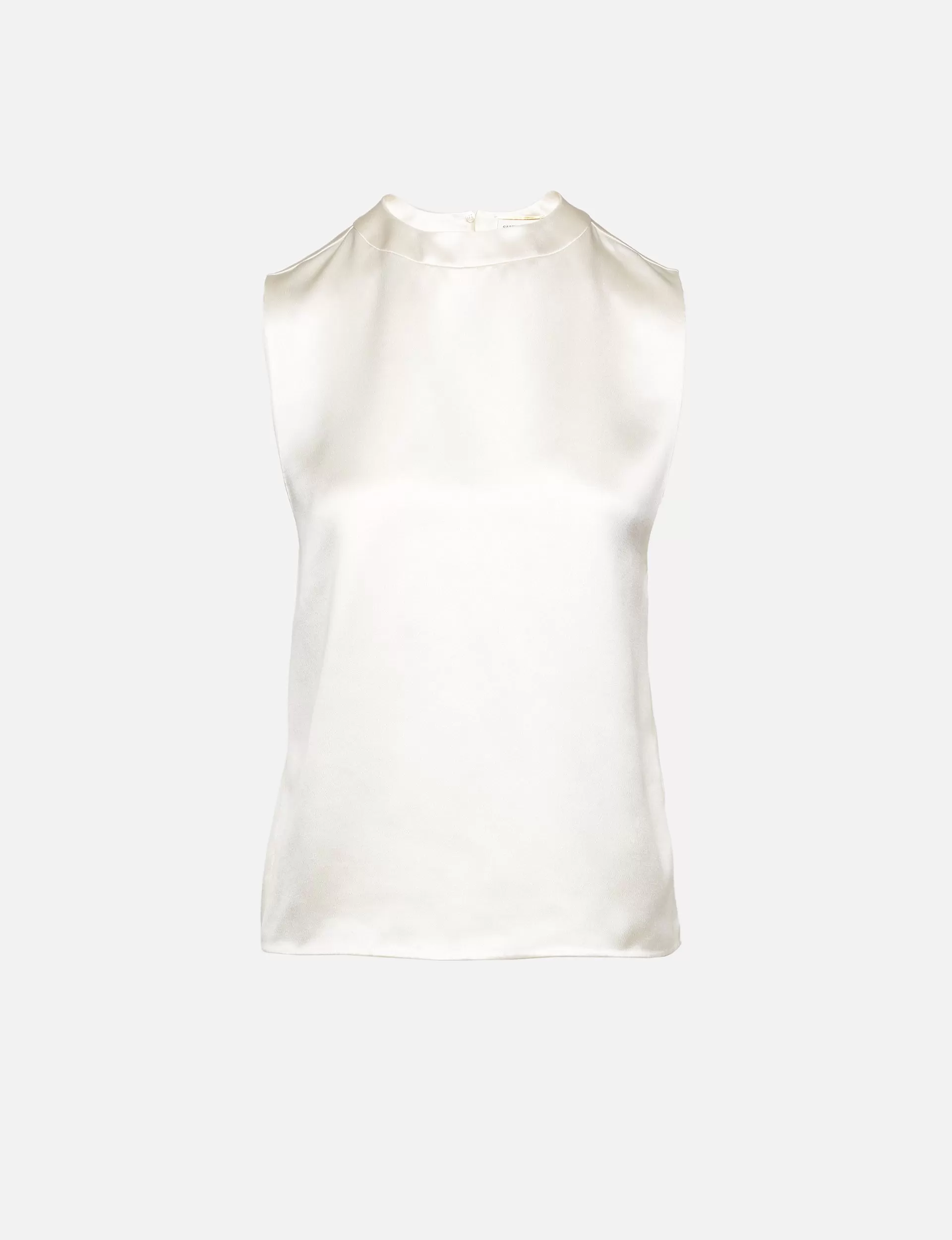 Sleeveless High Neck Top