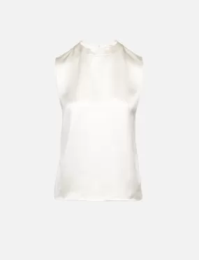 Sleeveless High Neck Top