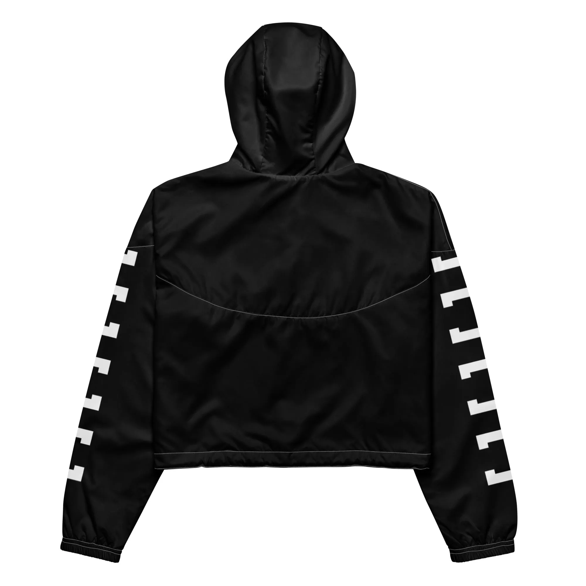 Sqdltd SP23 Women’s cropped windbreaker BW