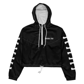 Sqdltd SP23 Women’s cropped windbreaker BW