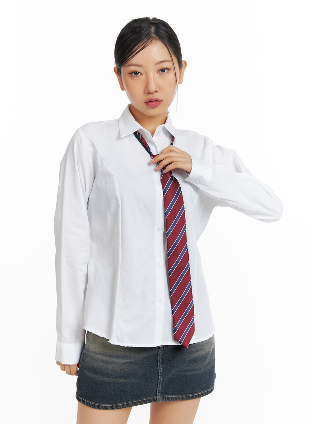 Stripe Neck Tie IF421