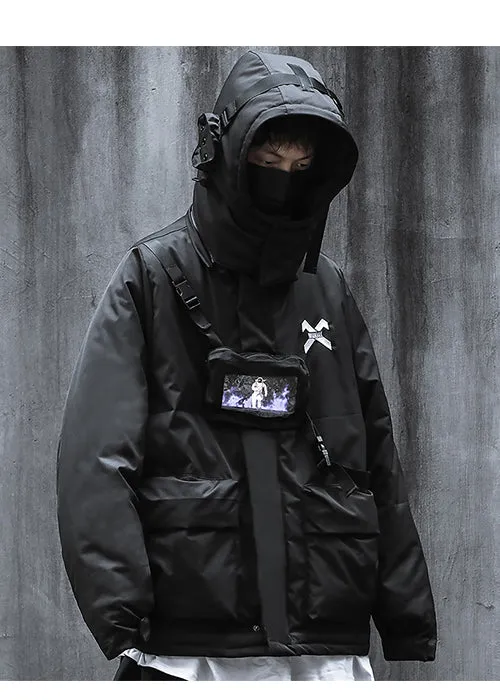 techwear winter jacket