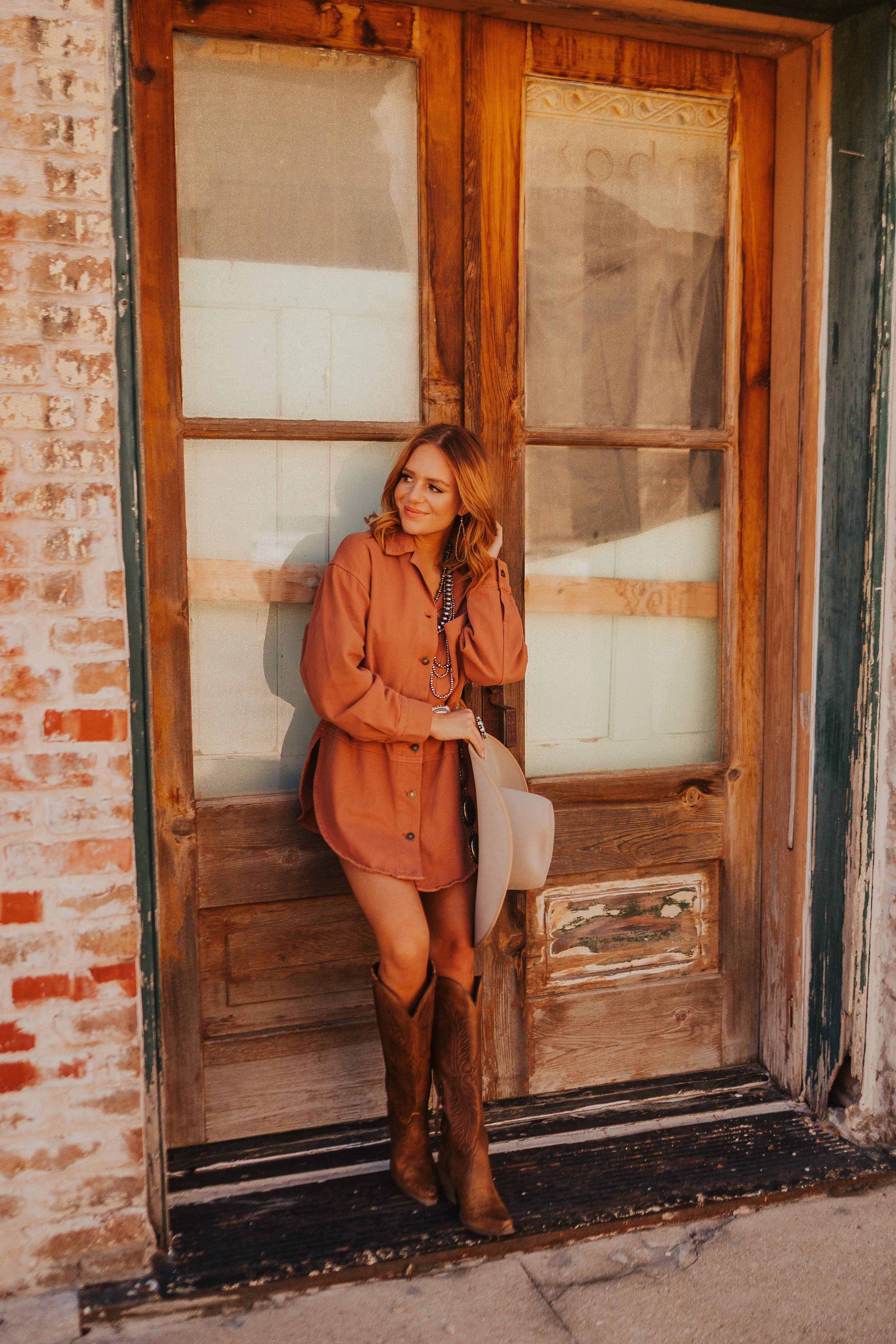 The Cutter Jacket in Terracotta