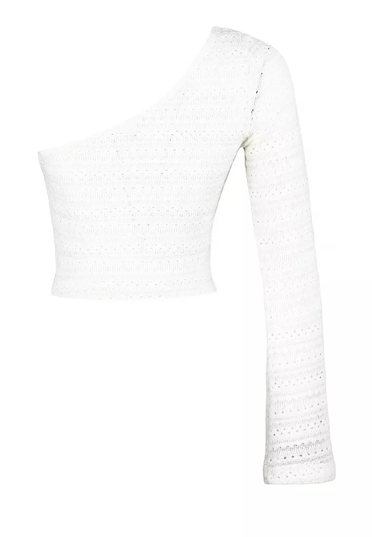 Trendyol Asymmetric Knitted Blouse