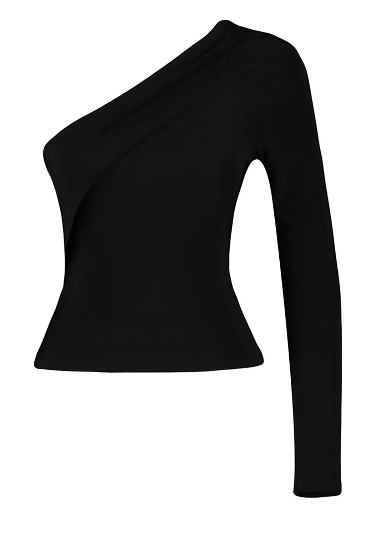 Trendyol Asymmetrical Knitted Blouse