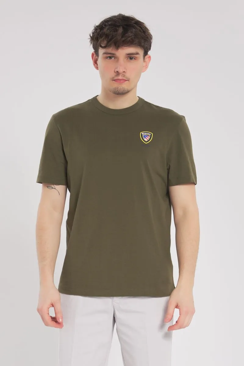 Tshirt Uomo Verde oliva