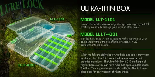 Ultra Thin Box with TakLogic Technology by Lure Lock