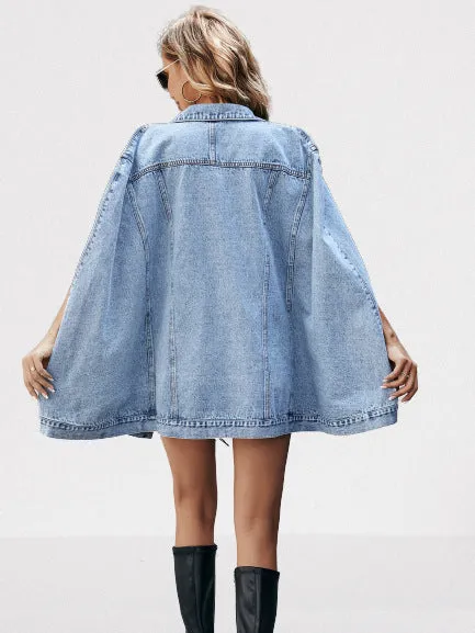 Versatile Irregular Loose Denim Jacket