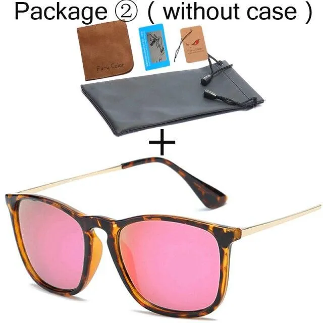 Vintage Men's Mirror Gradient Polarized Cool Driving Sunglasses