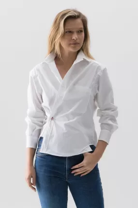 WEARCISCO The Crop Paper Cotton Shirt