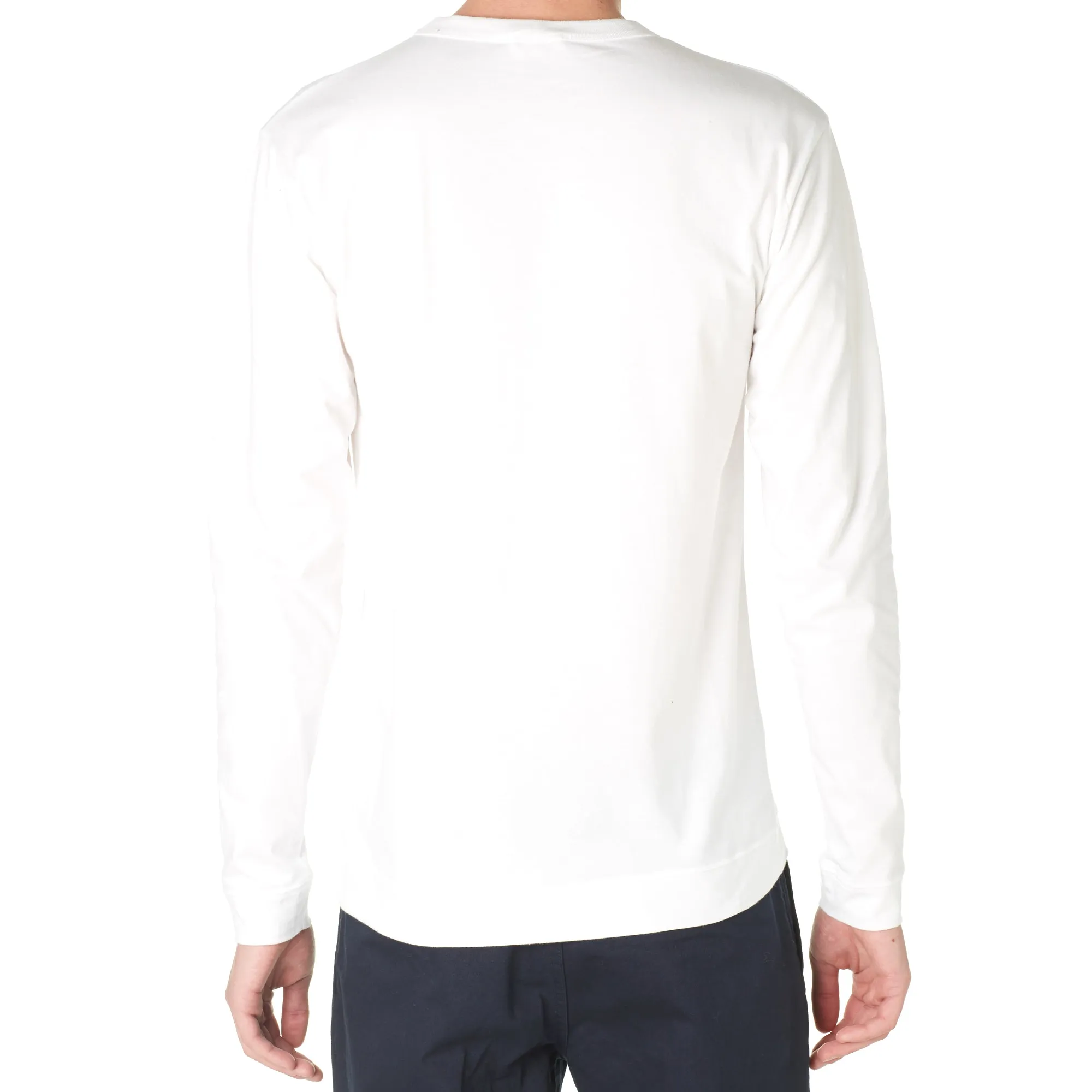 Wood Wood Long Sleeve Talan TeeWhite